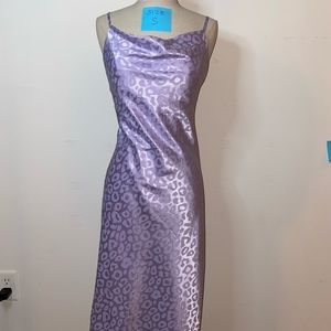 Purple Leopard Dress. Never worn.